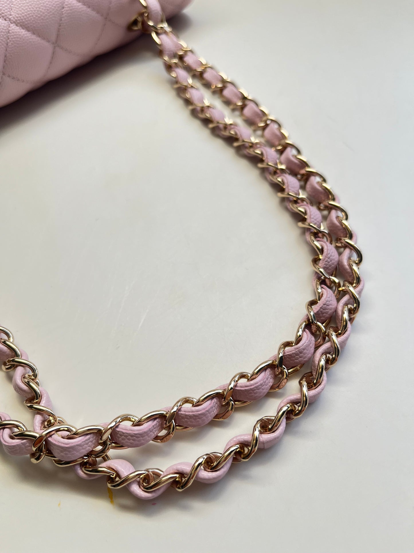 Chanel Classic ML Flap Pink Caviar