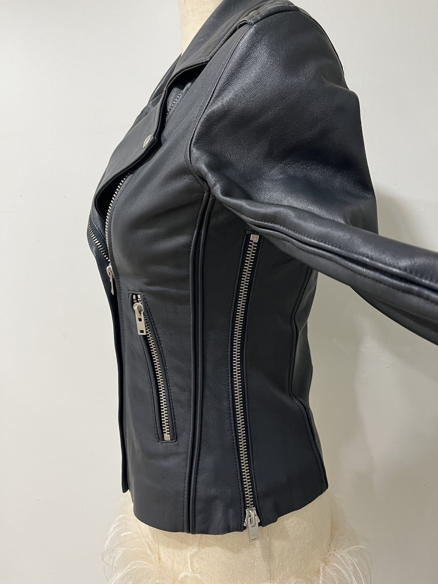 Iro Zipped Leather Jacket