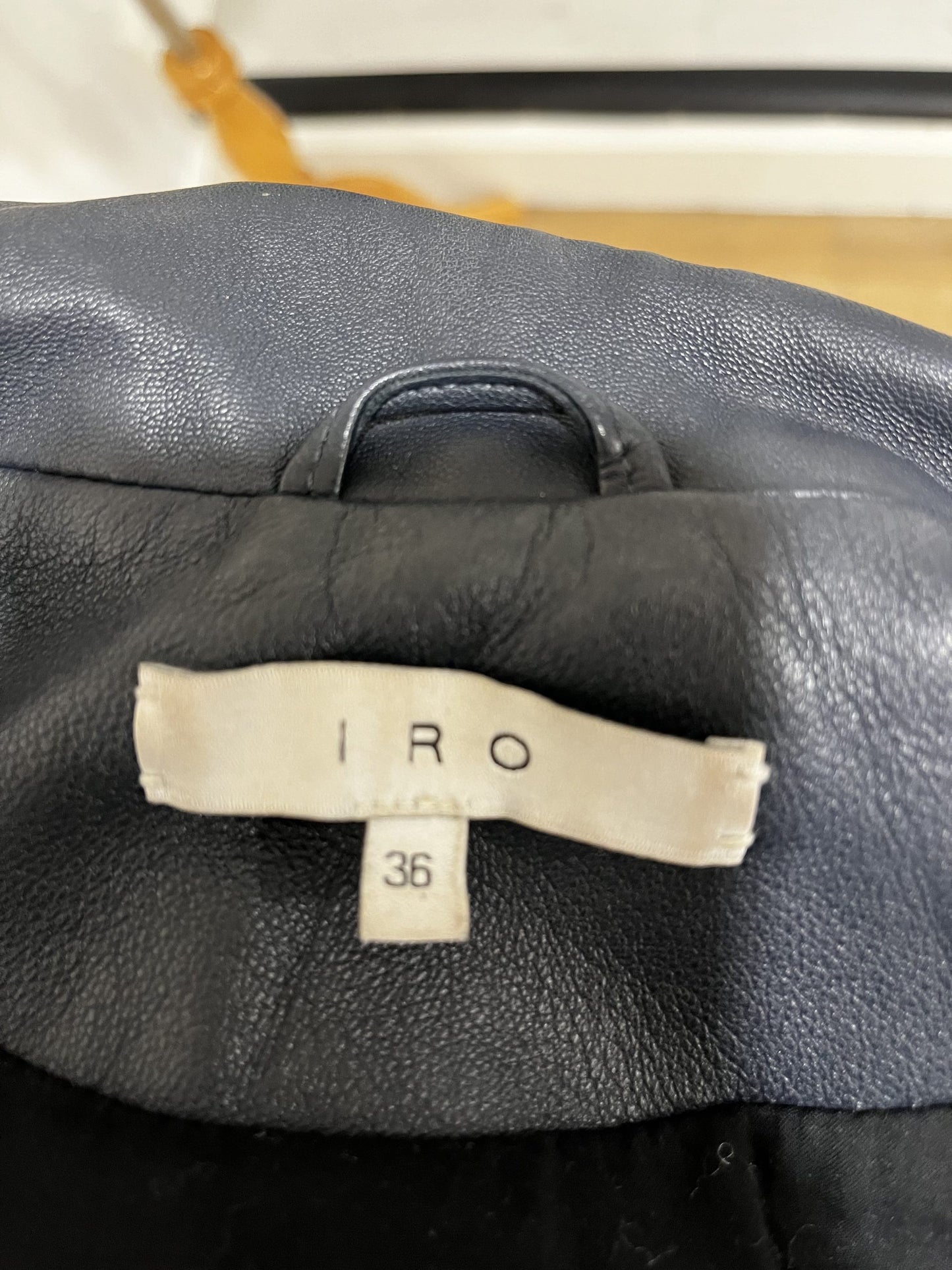 Iro Zipped Leather Jacket