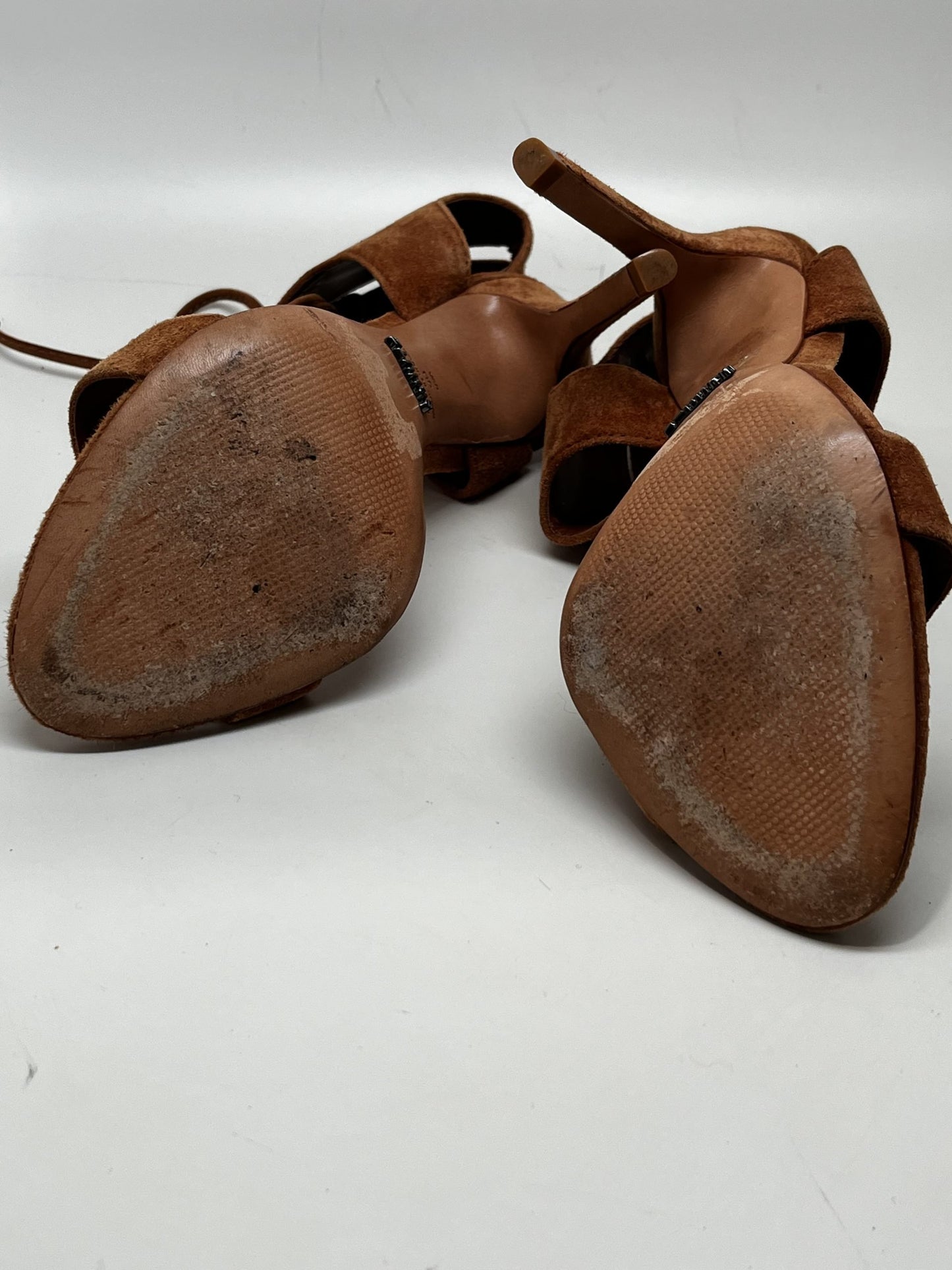 Schutz Suede Open-Toe Sandal