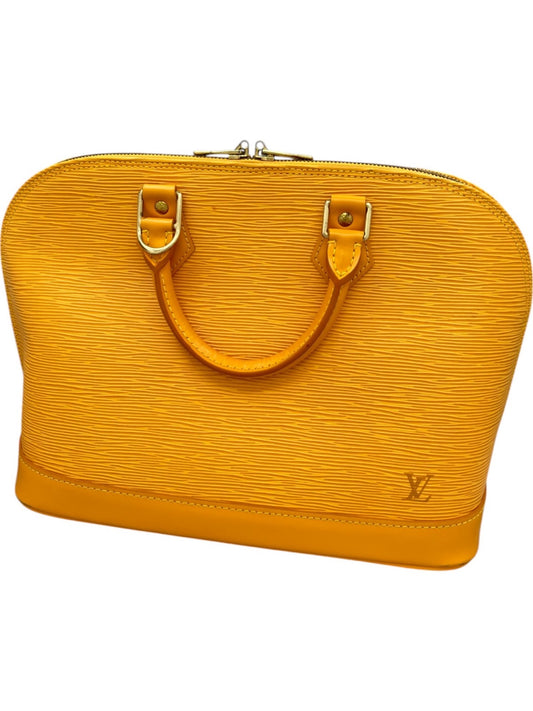 Louis Vuitton Alma MM Yellow Epi