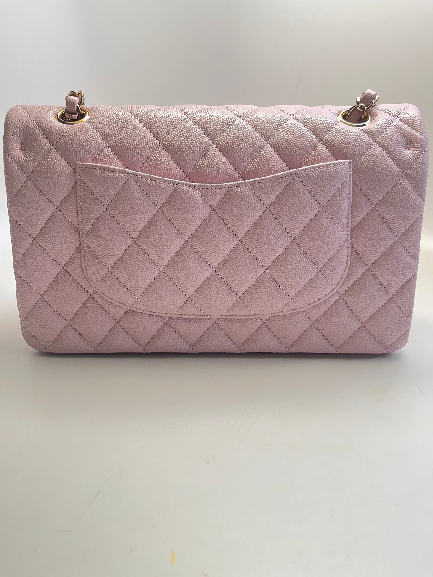 Chanel Classic ML Flap Pink Caviar