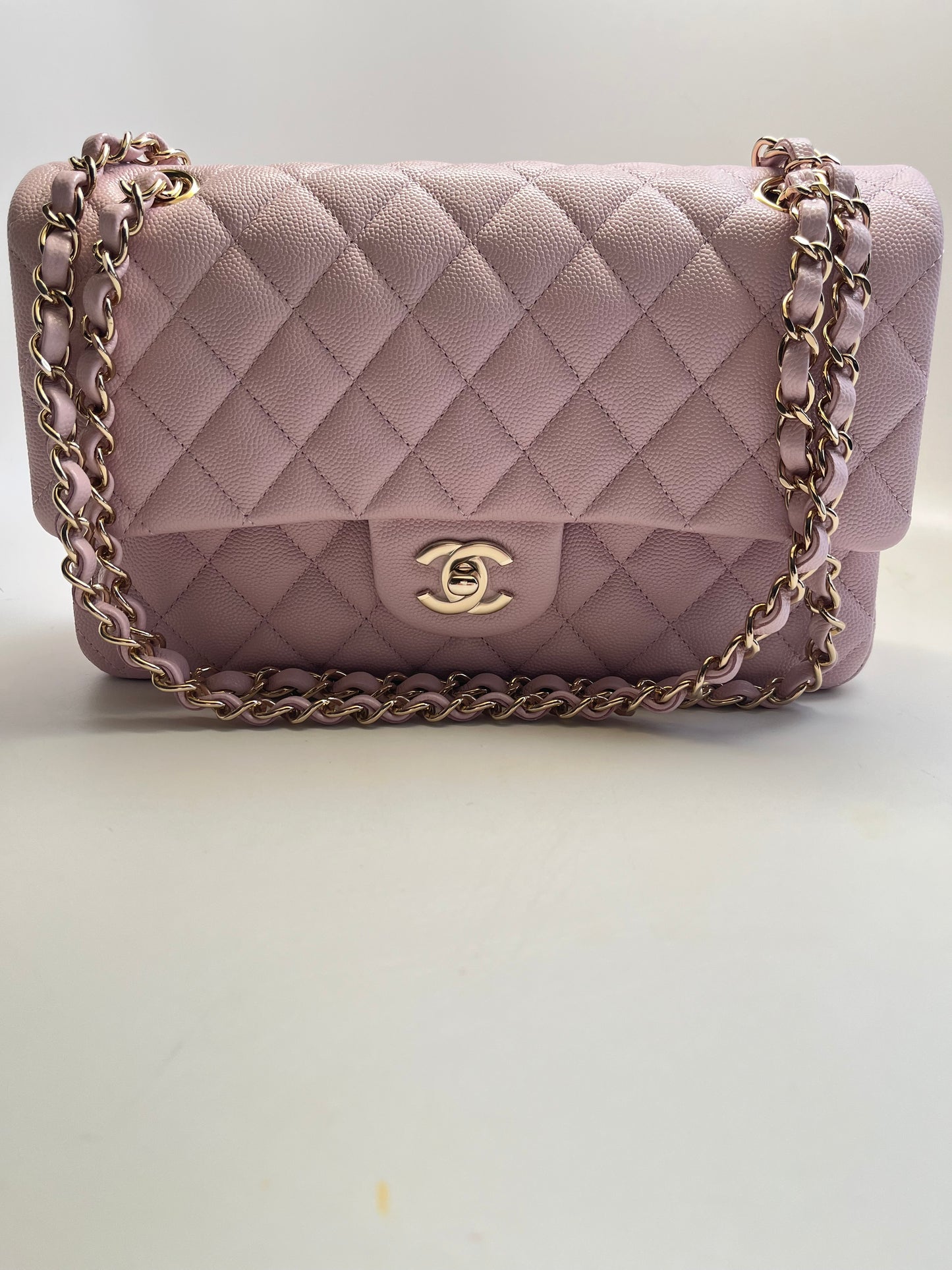 Chanel Classic ML Flap Pink Caviar