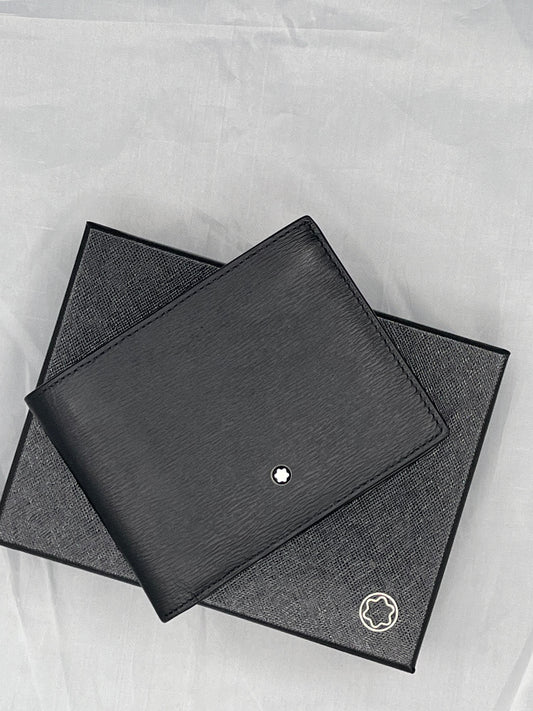 Mont Blanc Bi-Fold Wallet in Black