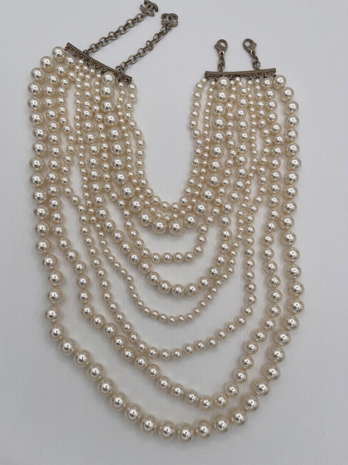 Chanel Layered Pearl Necklace