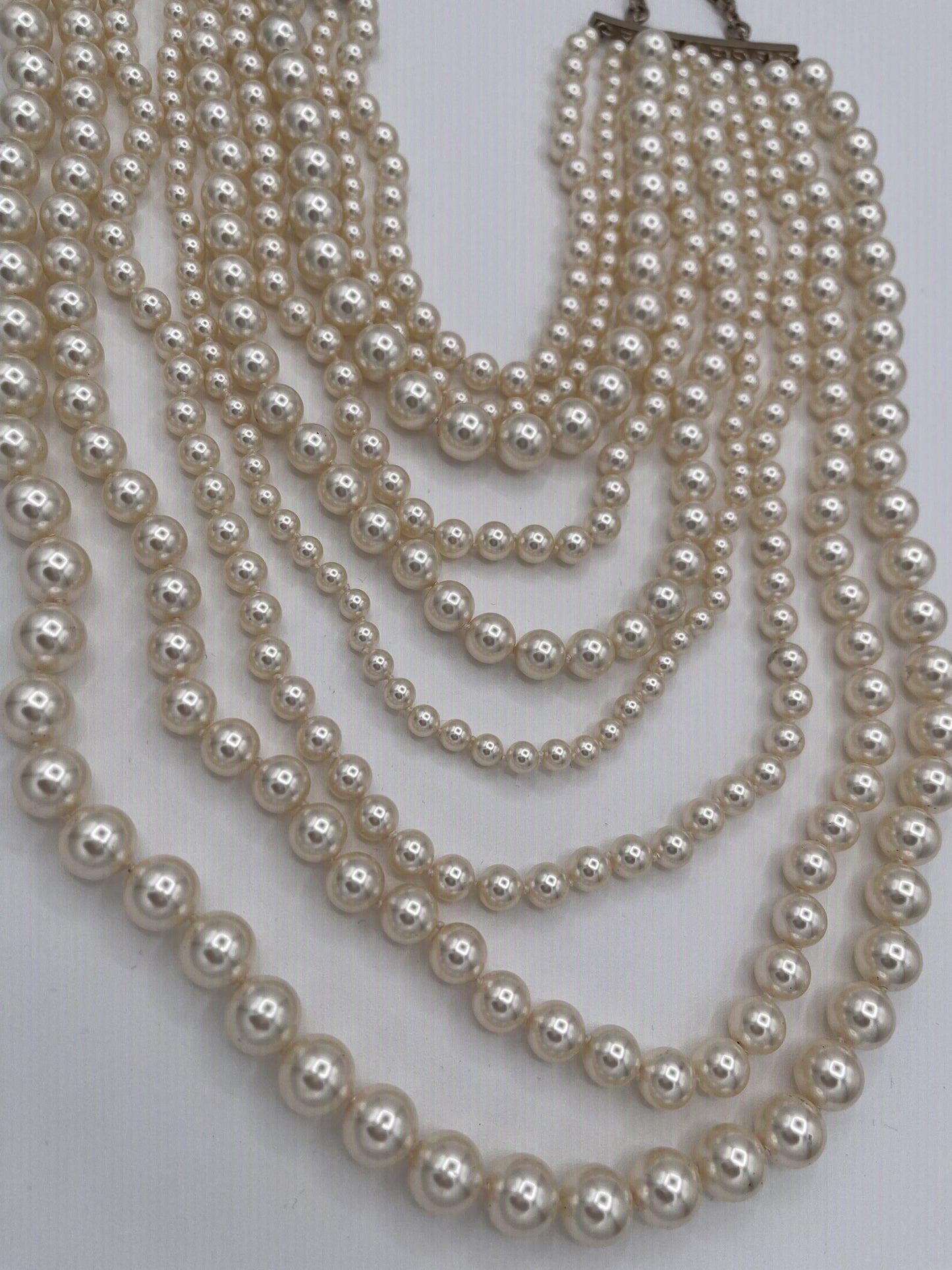 Chanel Layered Pearl Necklace