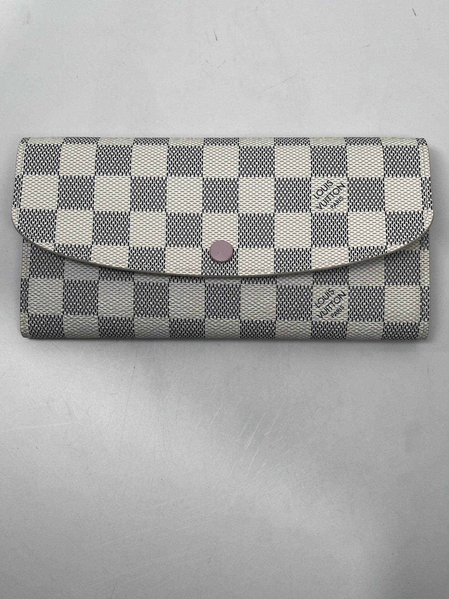 Louis Vuitton Emilie Wallet in Damier Azur