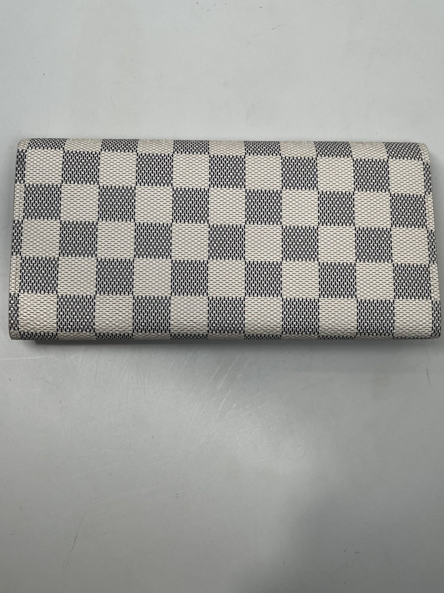 Louis Vuitton Emilie Wallet in Damier Azur