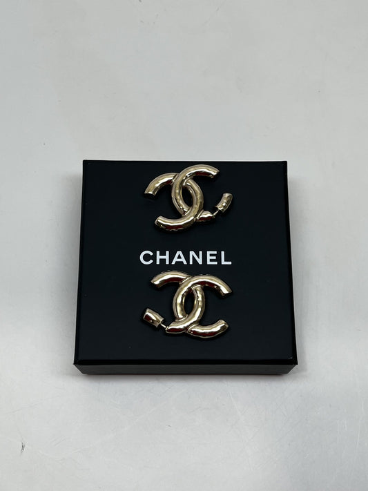 Chanel CC Dangle Large Earrings