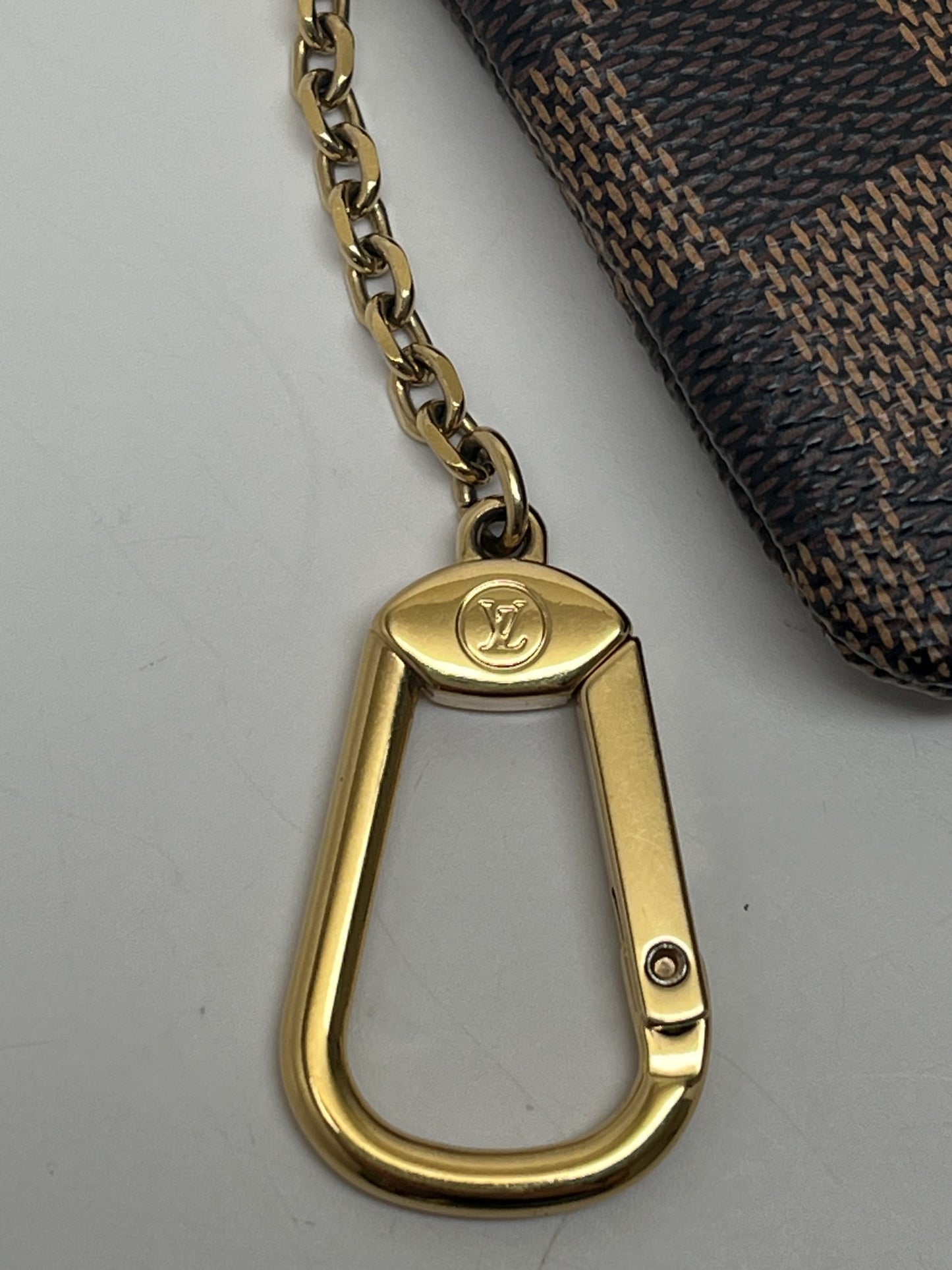 Louis Vuitton Cles Damier Ebene - Key Holder