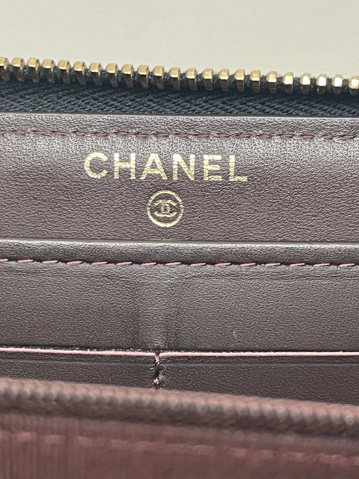 Chanel Classic Long Zipped Wallet in Caviar