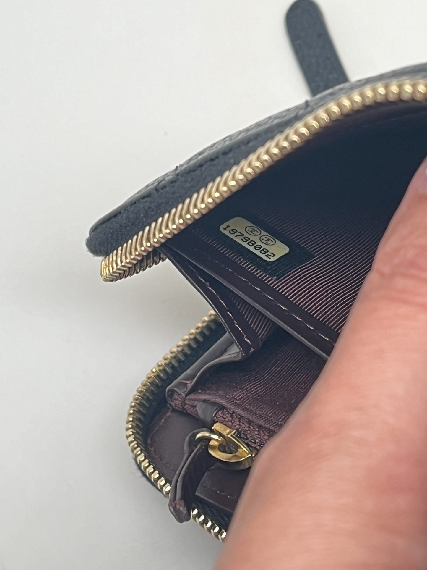 Chanel Classic Long Zipped Wallet in Caviar