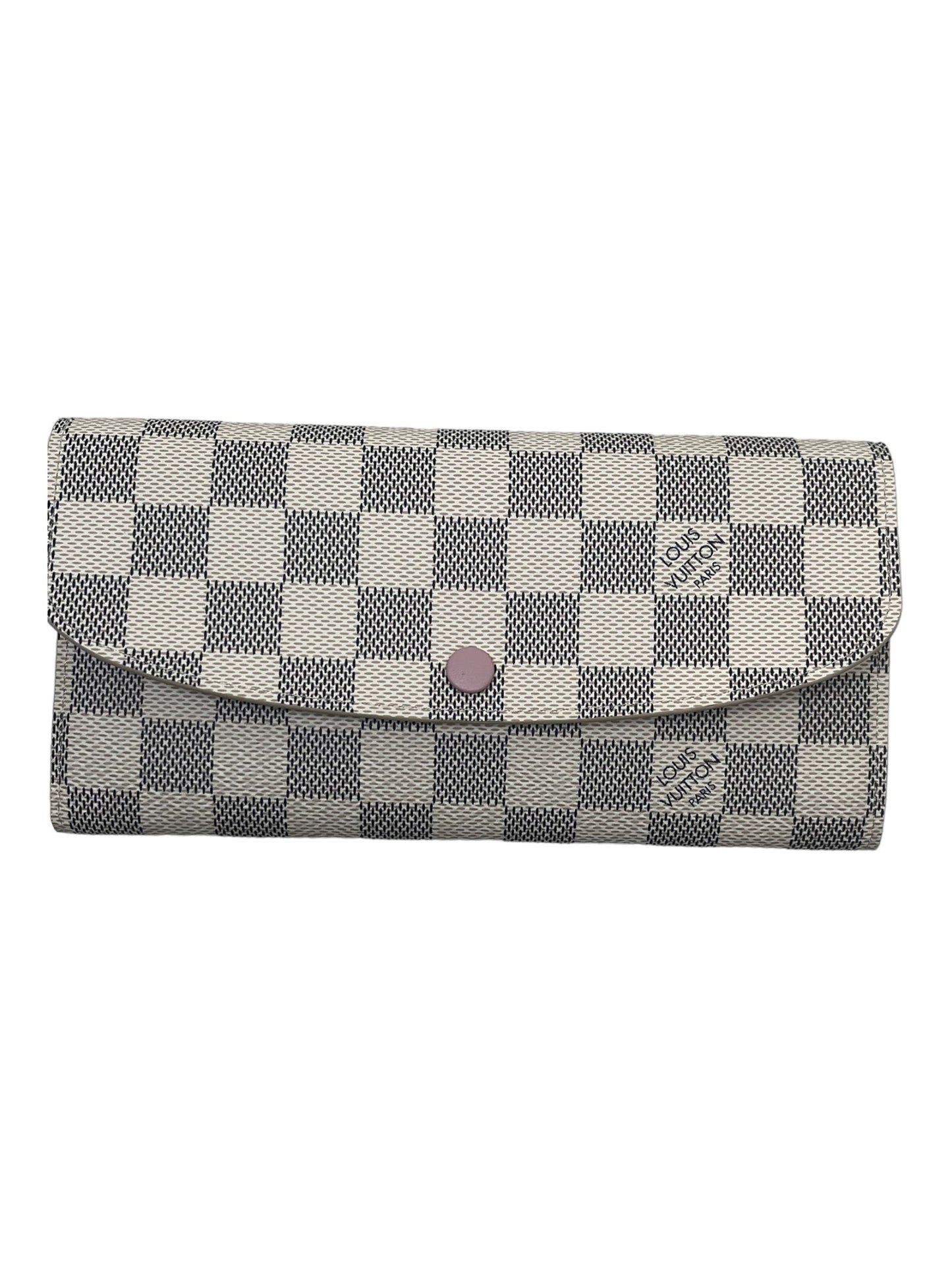 Louis Vuitton Emilie Wallet in Damier Azur