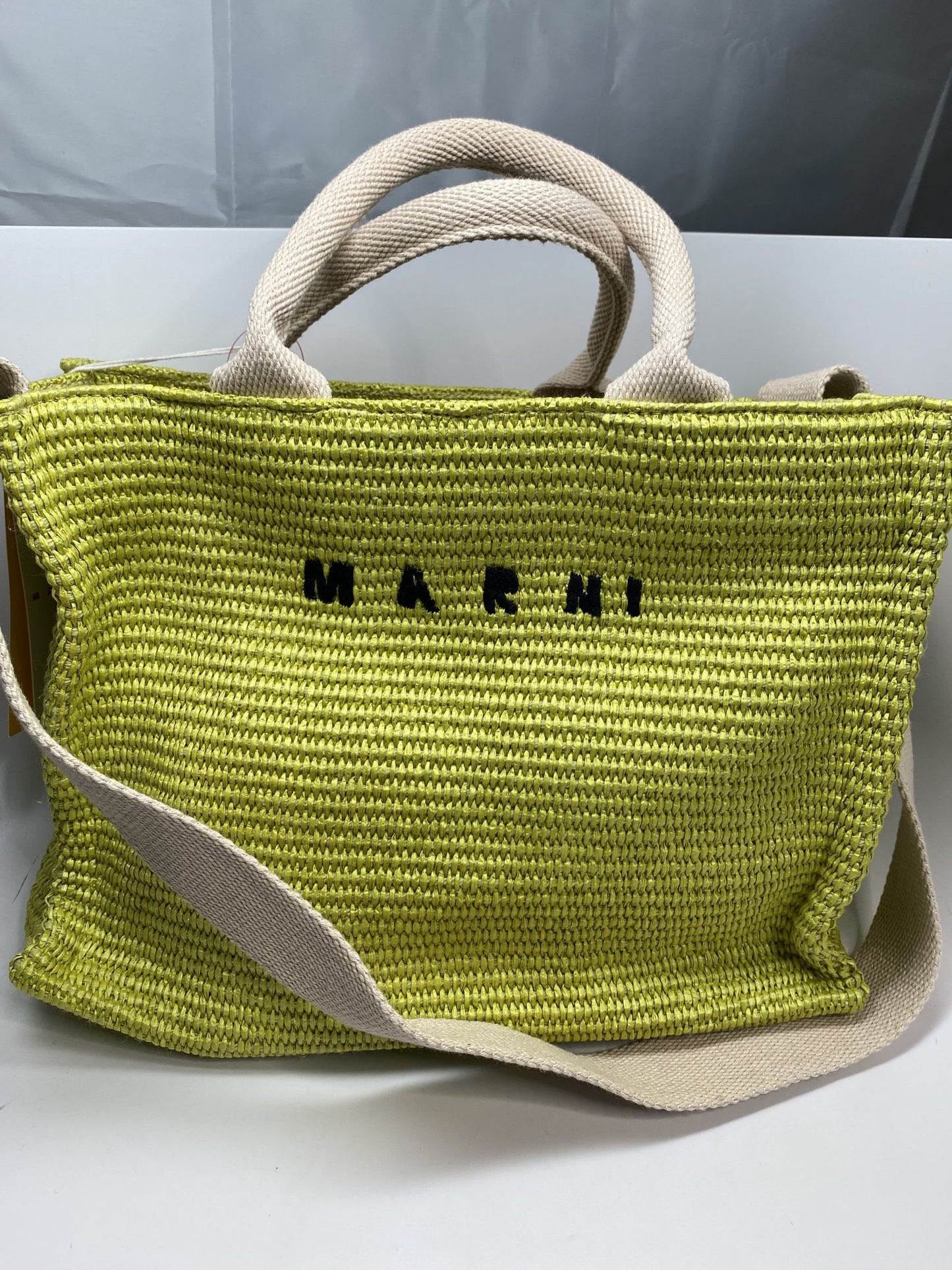 MARNI Lime Green Tote