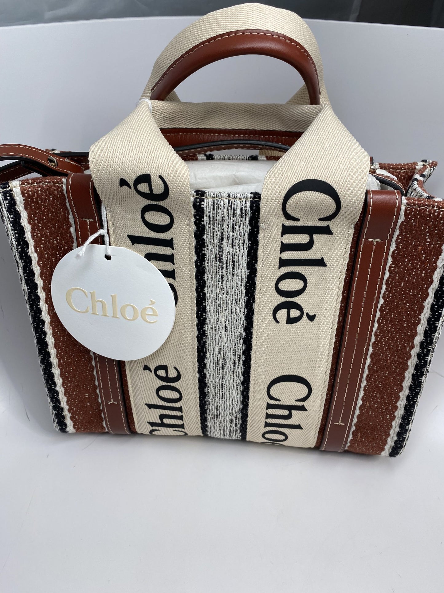 Chloe Woody Small Tote