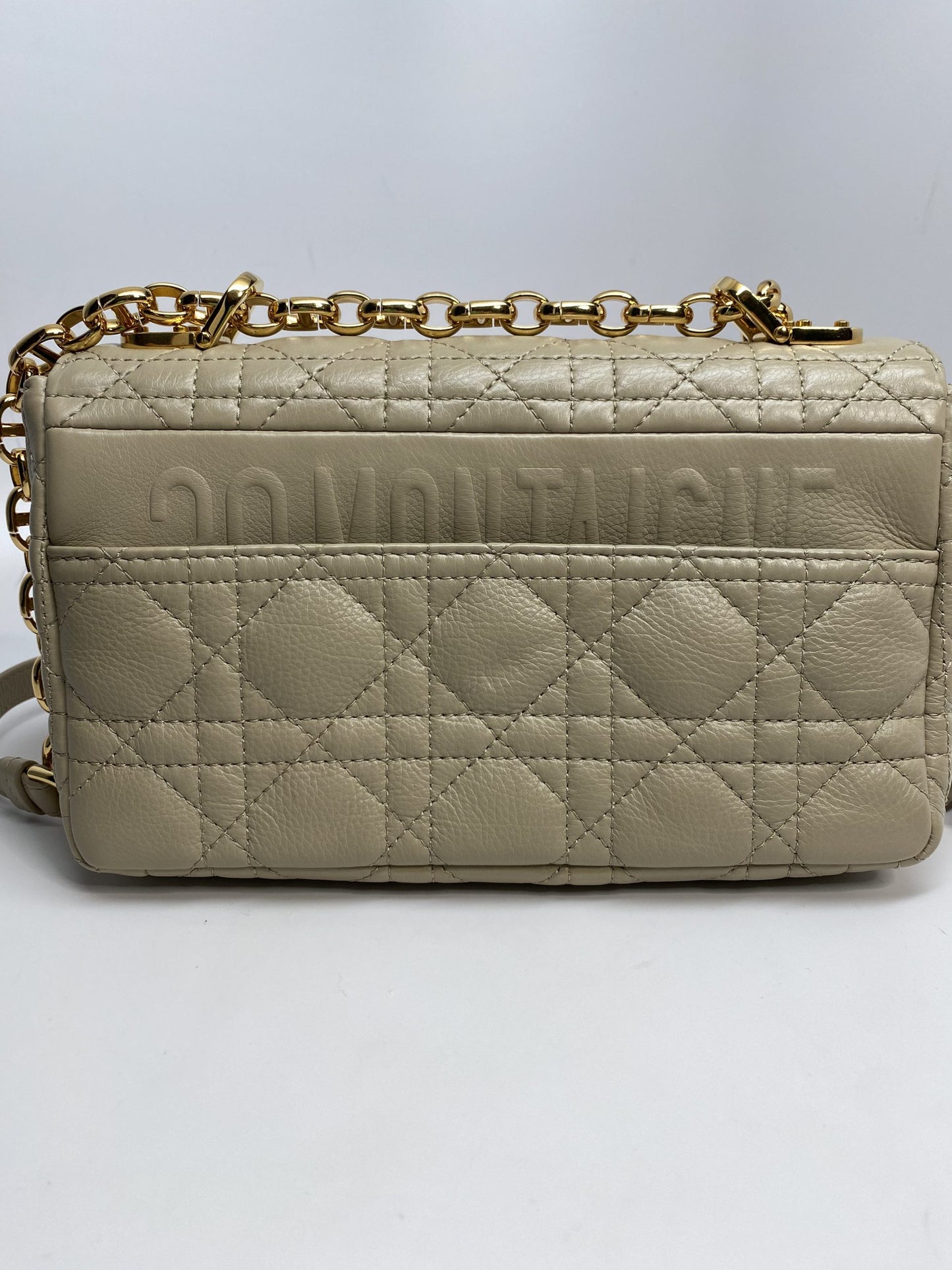 Dior Natural Medium Caro Shoulder Bag