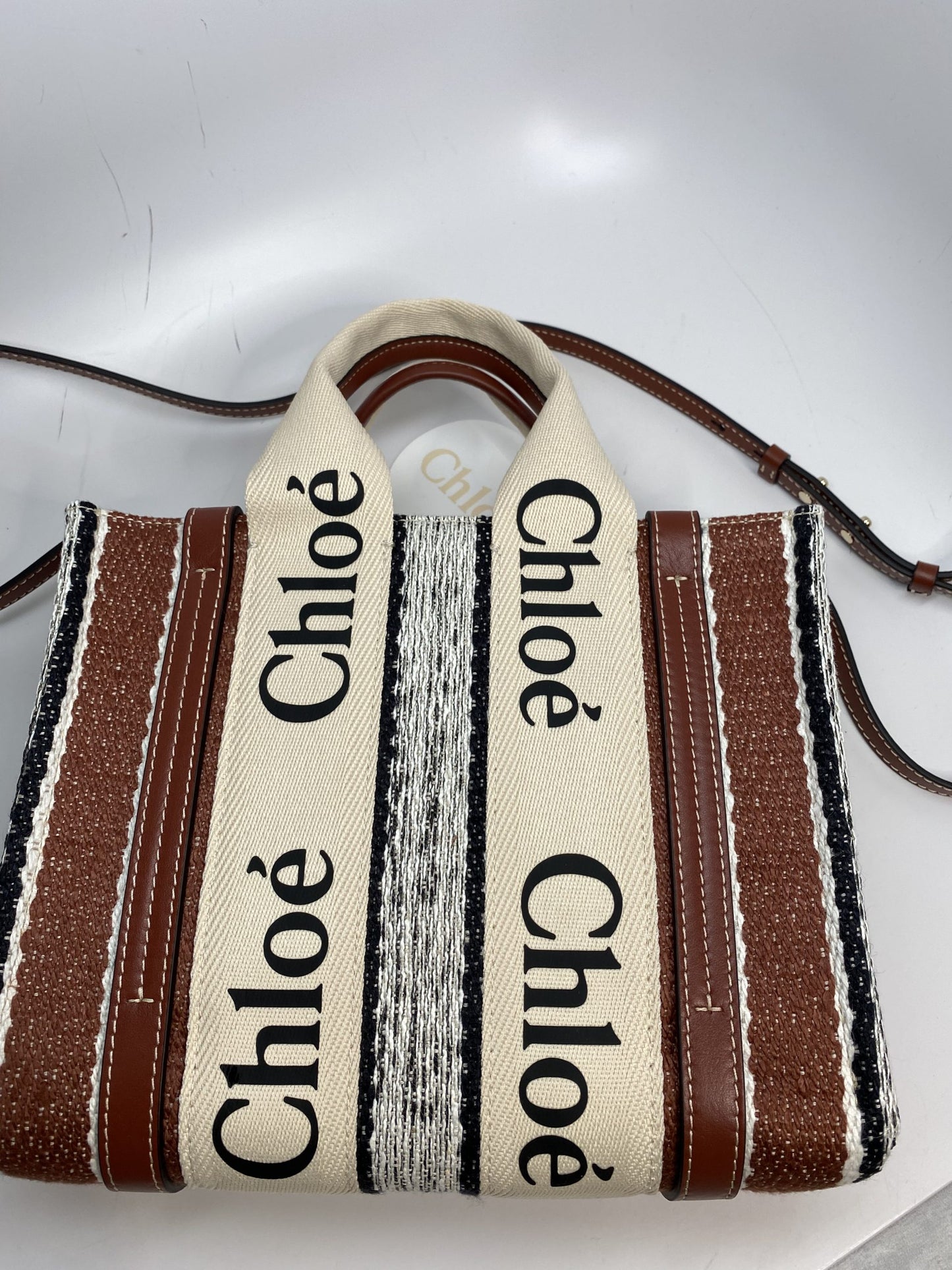 Chloe Woody Small Tote