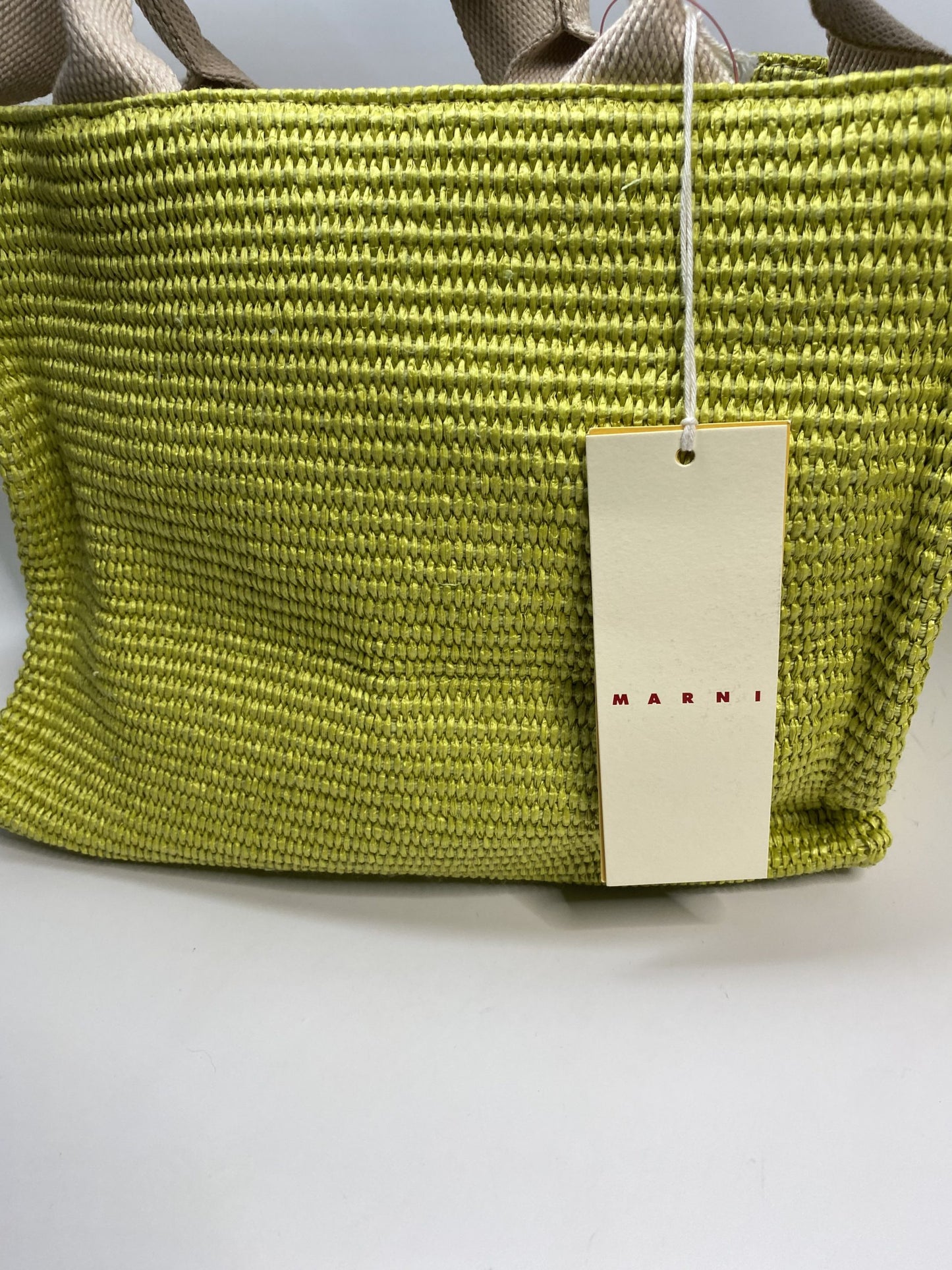 MARNI Lime Green Tote