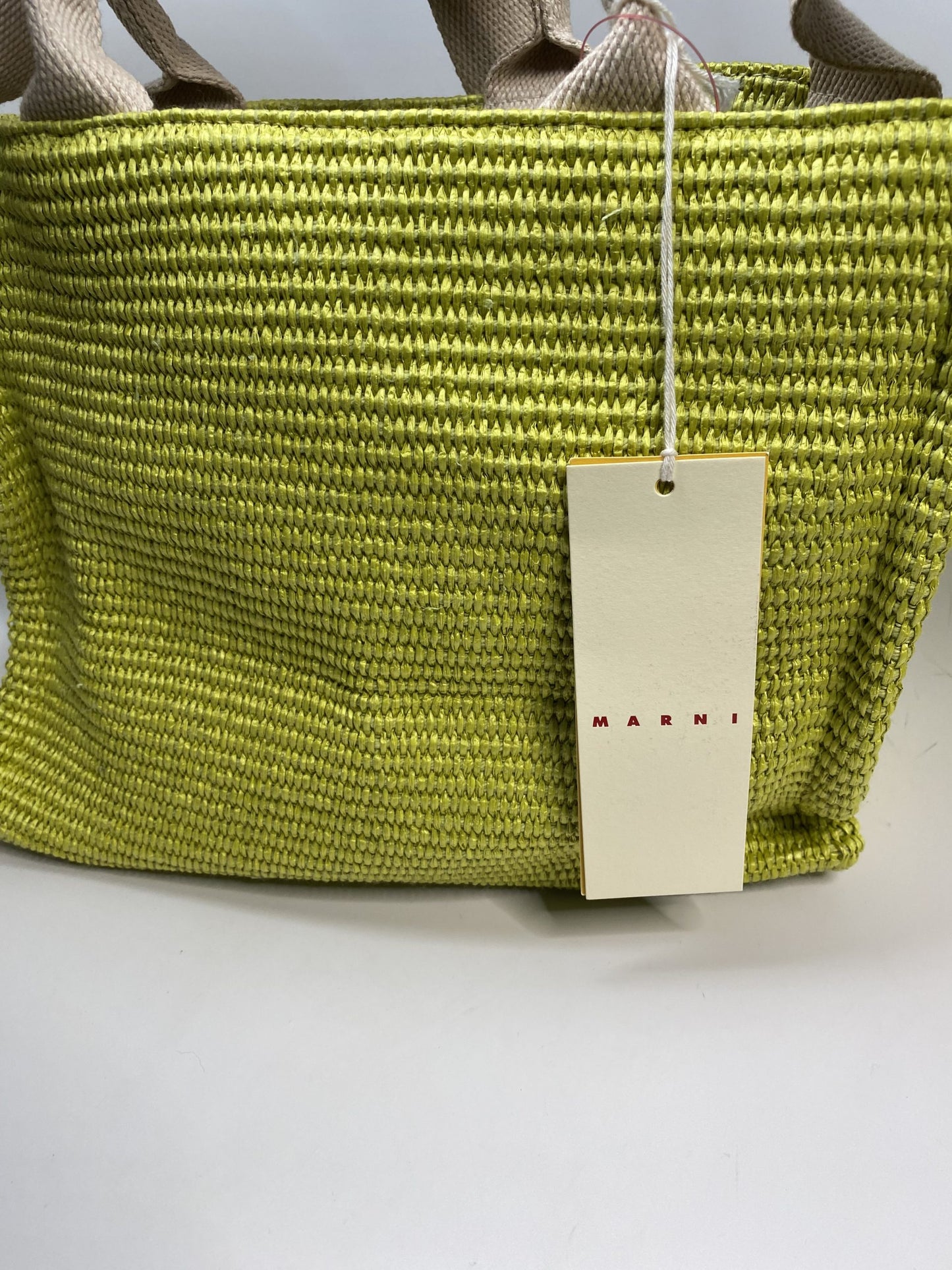 MARNI Lime Green Tote