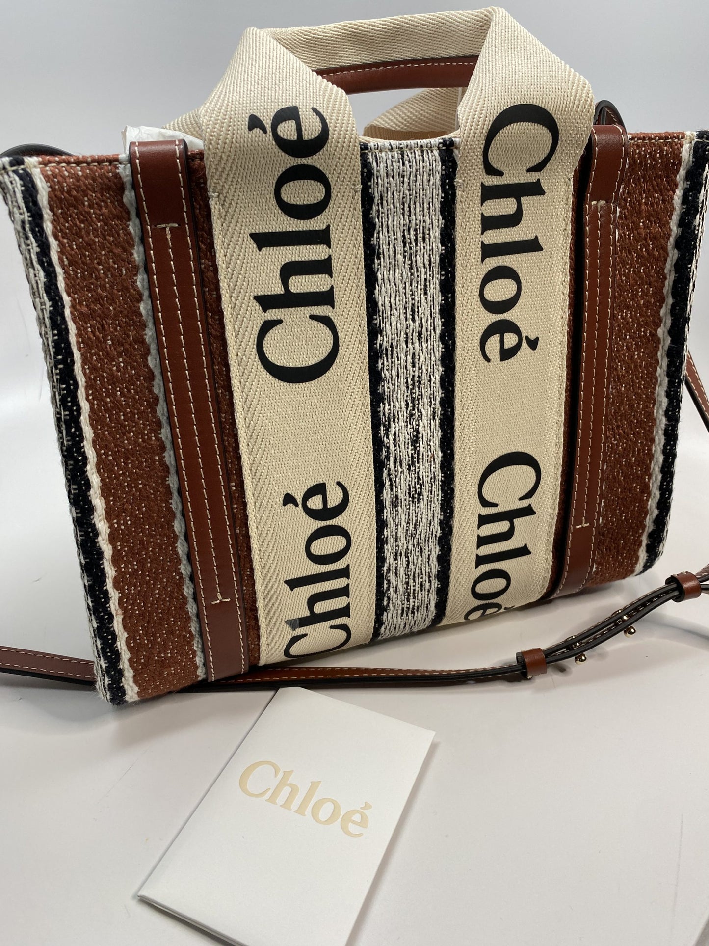 Chloe Woody Small Tote