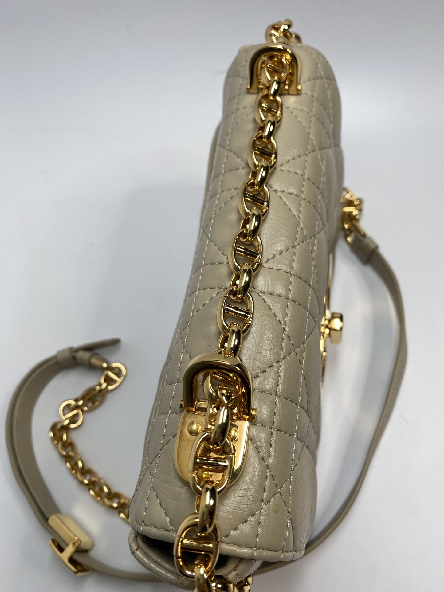 Dior Natural Medium Caro Shoulder Bag